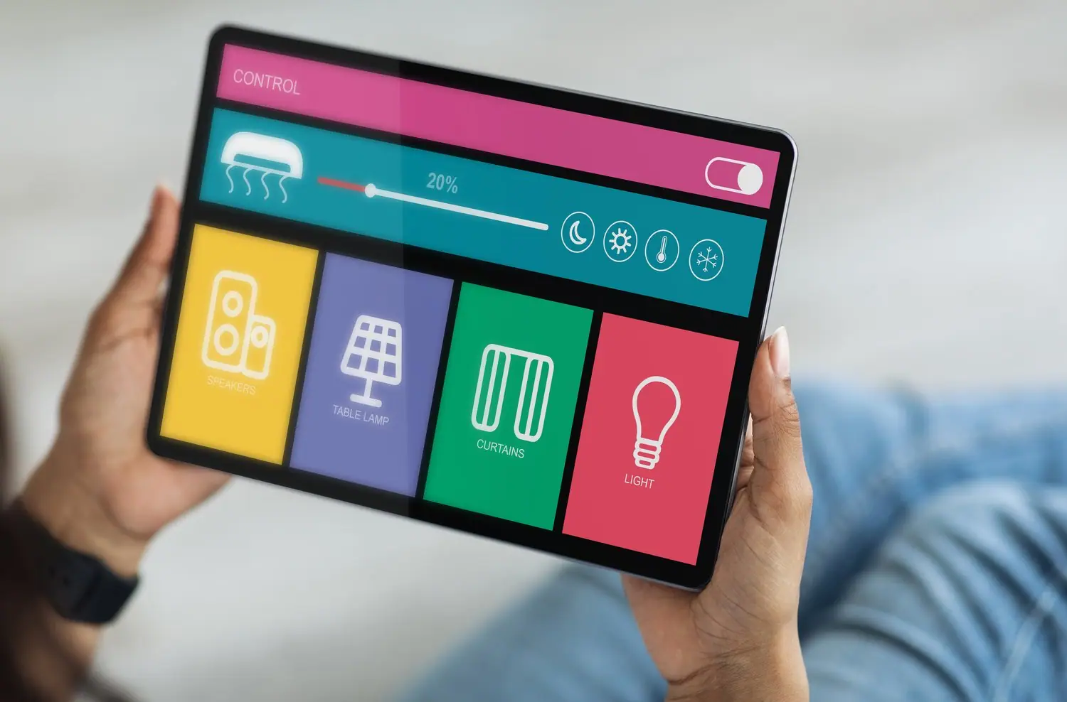 Tablet jako kontroler do inteligentnego domu