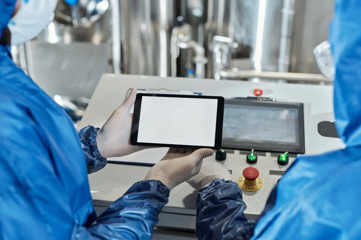 Tablet w zastosowaniach przemysłowych - monitoring produkcji